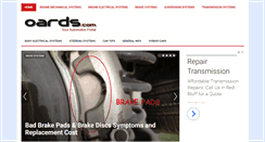 Desktop Screenshot of oards.com